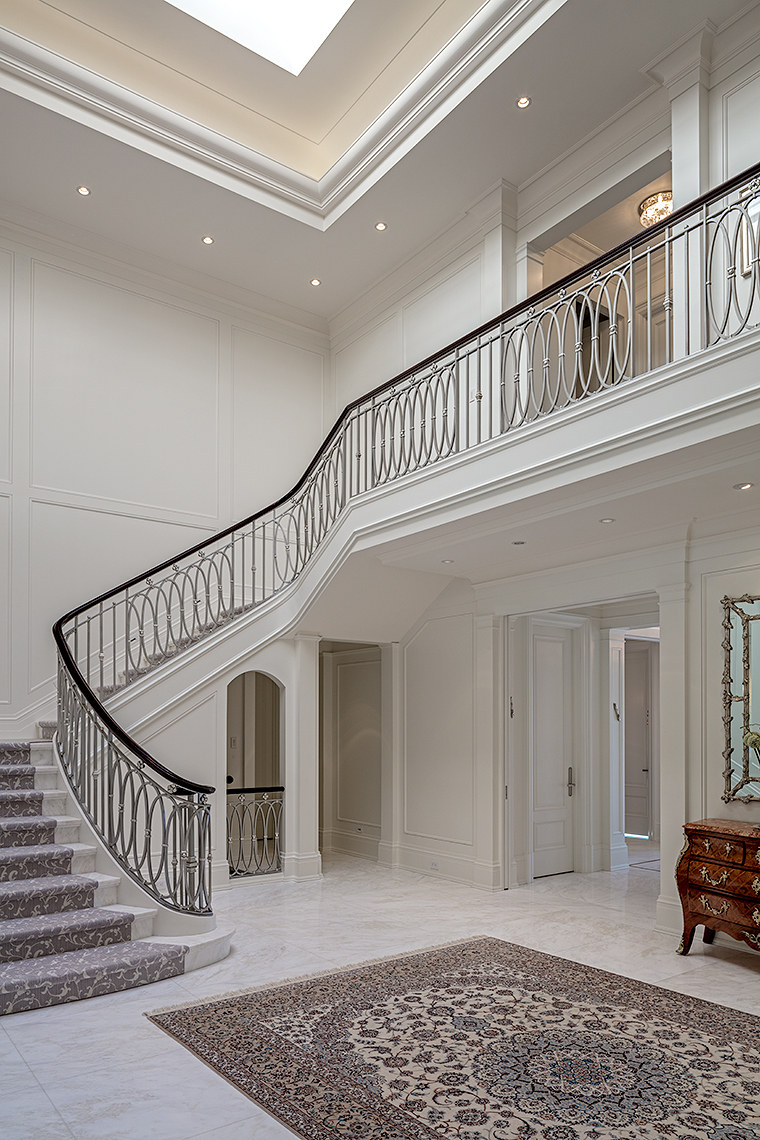 128HIL-8775, Custom Homes Neoclassical - Makow Architects