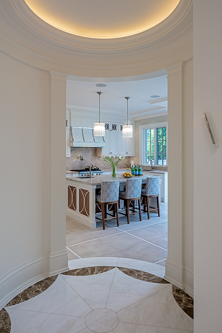 128HIL-8852, Custom Homes Neoclassical - Makow Architects
