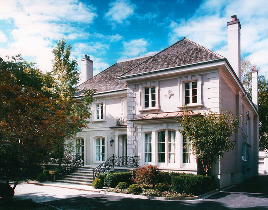 Custom Homes French Style (21) - Makow Architects