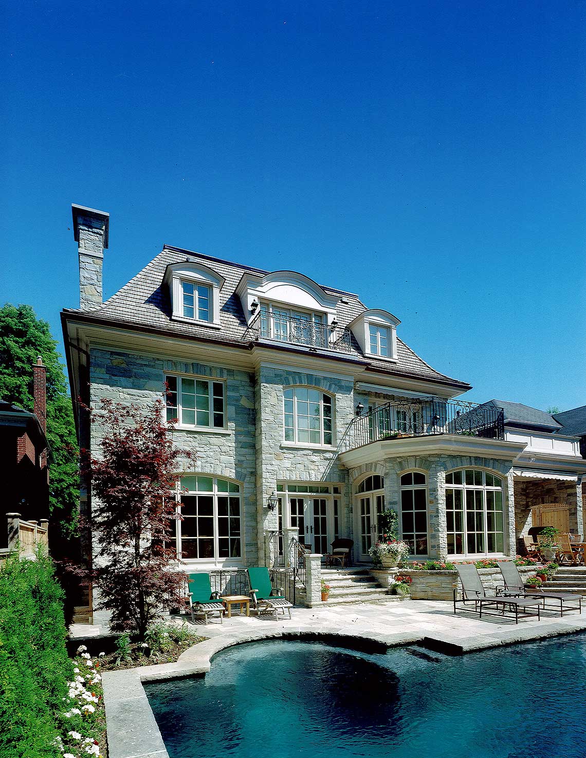Custom Homes French Style (24) - Makow Architects