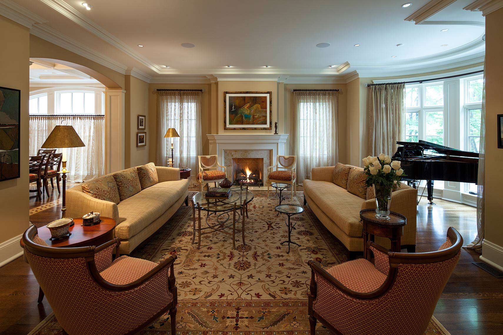 Interior Design Traditional Livingroom