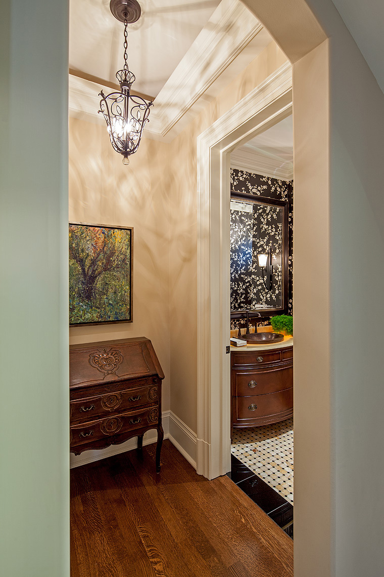 Interior Design Traditional Powder Room