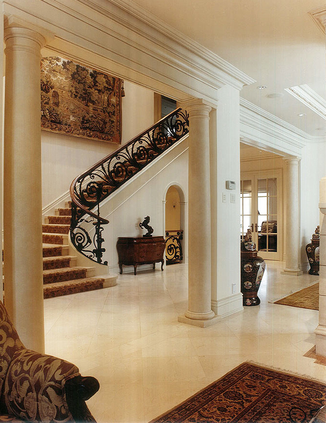Interior Design Traditional of Staircase - Makow Architects