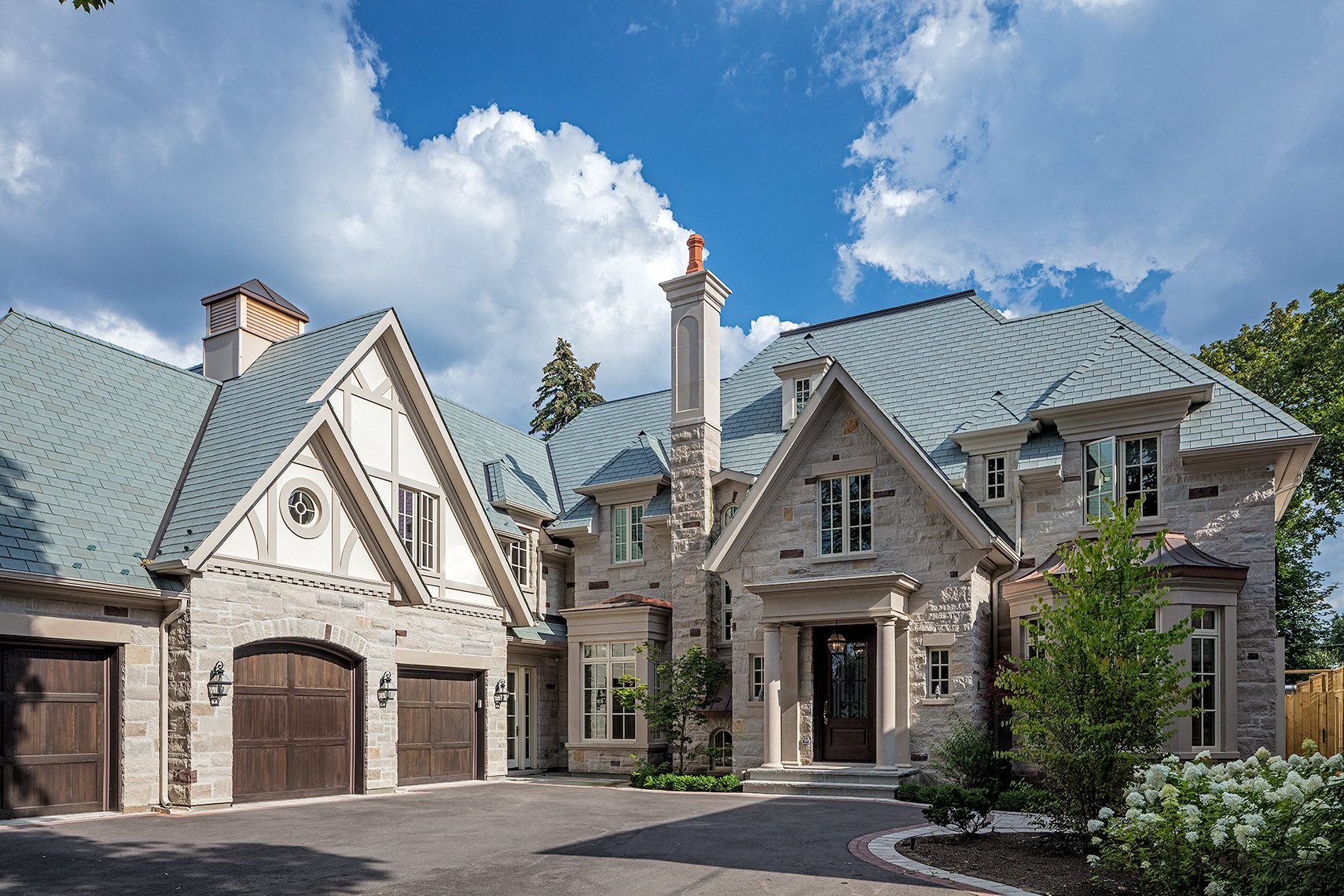 Custom Home Tudor Style(1) - Makow Architects