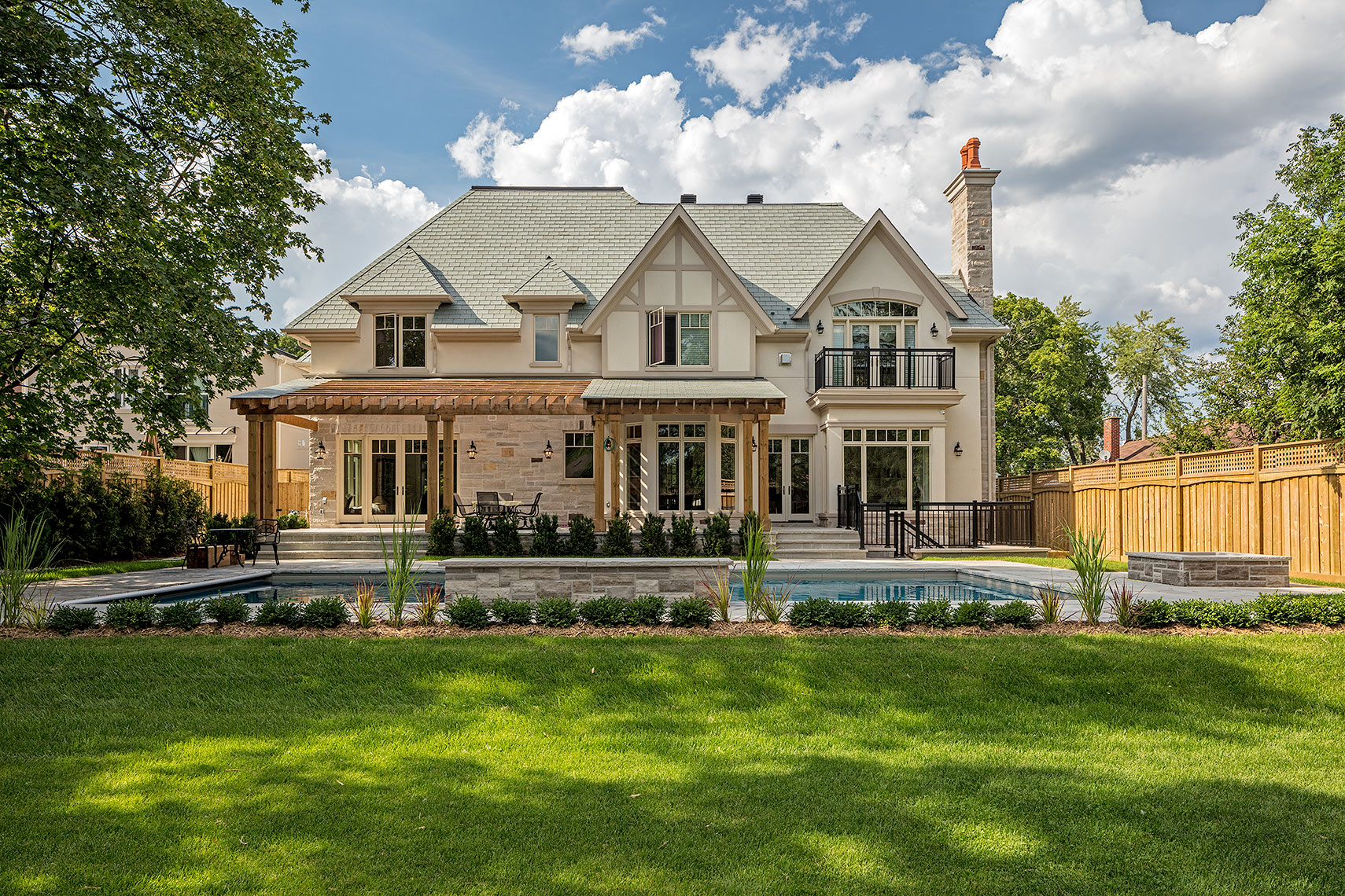 Custom Home Tudor Style(6) - Makow Architects