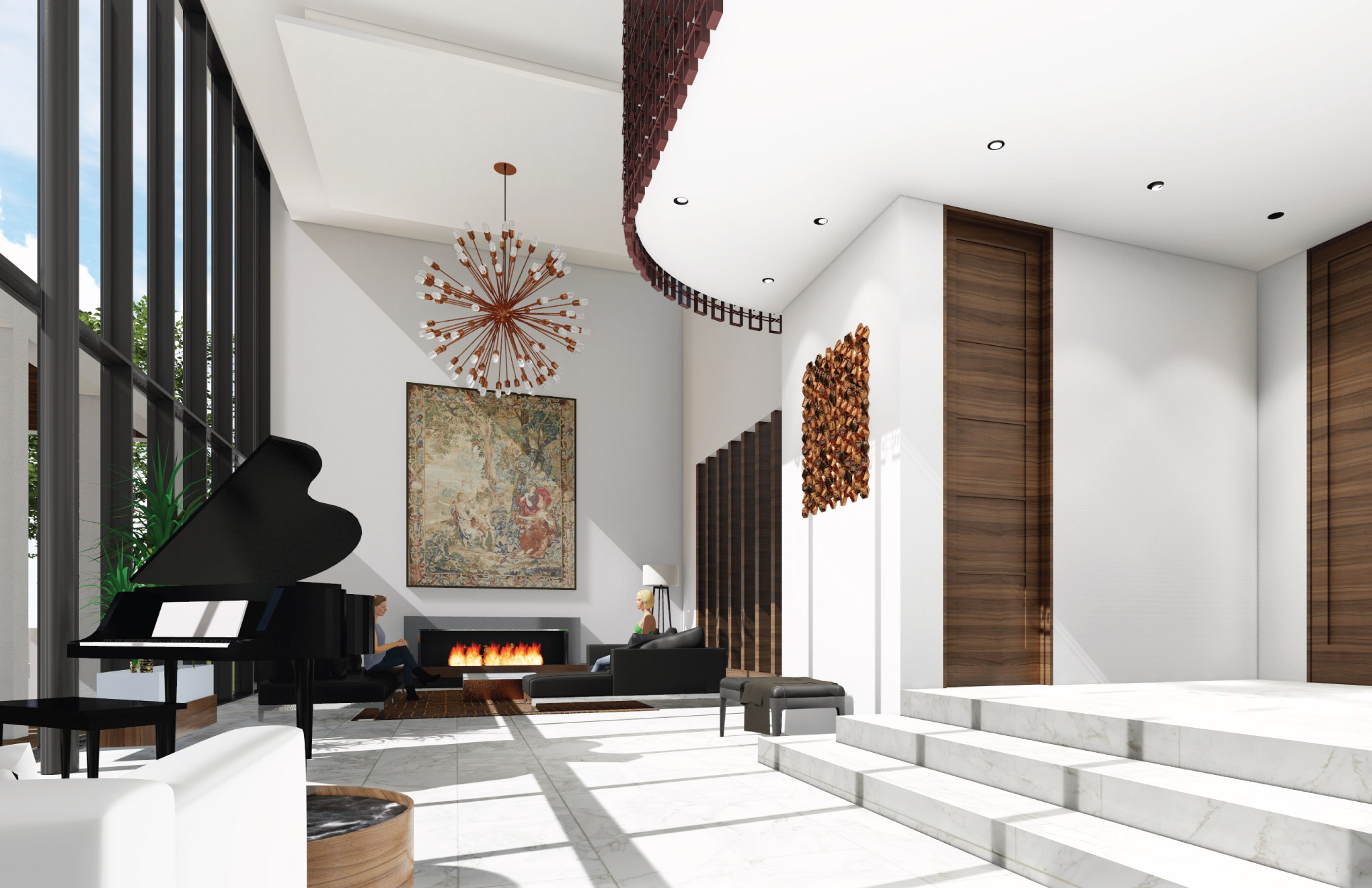 Modern Interior Design - Makow Architects