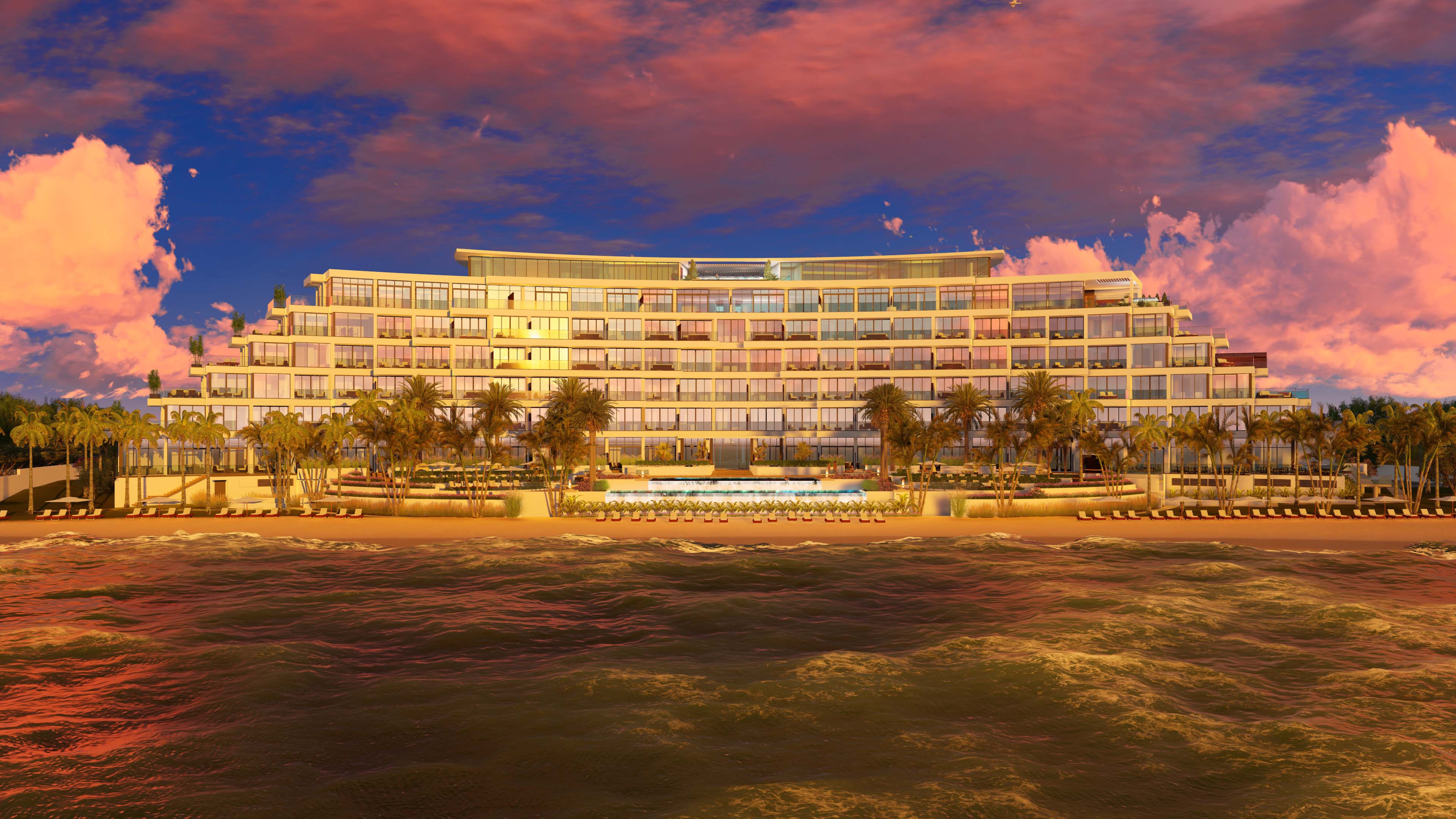 North Elevation - Resort Hotel Bahamas 