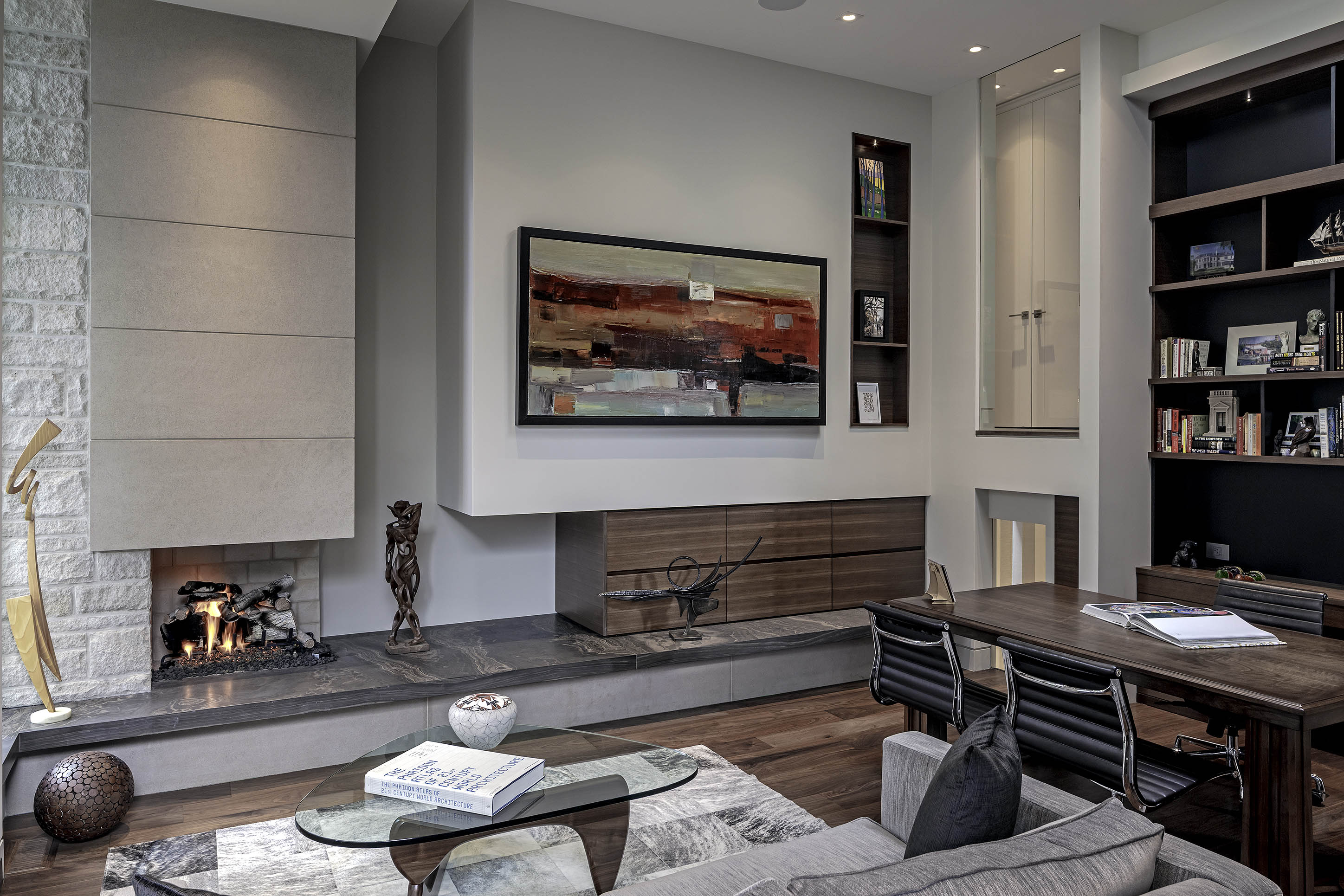 Modern Interior Design SOFHR-55541 - Makow Architects