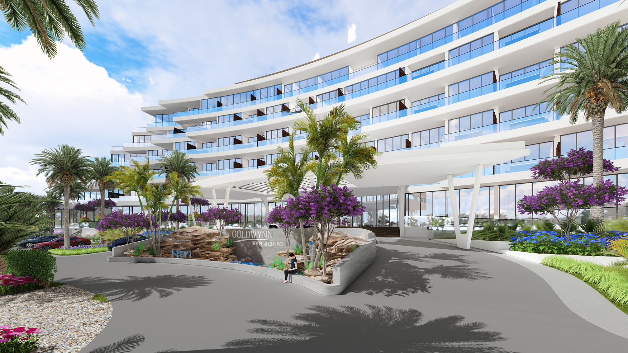 Front Entrance - Resort Hotel Bahamas 